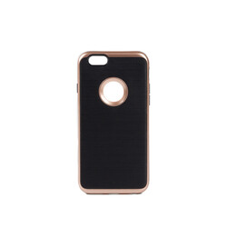 Apple iPhone 6 Case Zore İnfinity Motomo Cover Rose Gold