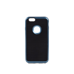 Apple iPhone 6 Case Zore İnfinity Motomo Cover Navy blue