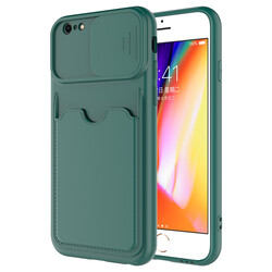 Apple iPhone 6 Case ​Zore Kartix Cover Dark Green