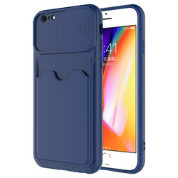 Apple iPhone 6 Case ​Zore Kartix Cover Navy blue