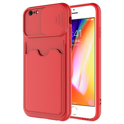 Apple iPhone 6 Case ​Zore Kartix Cover Red