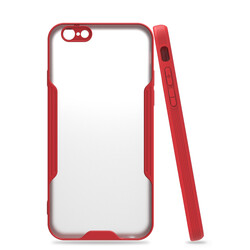 Apple iPhone 6 Case Zore Parfe Cover Red