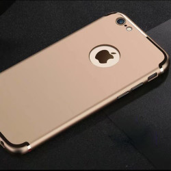 Apple iPhone 6 Kılıf Voero Ekro Arka Kapak Gold
