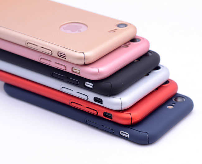 Apple iPhone 6 Kılıf Zore 360 3 Parçalı Rubber Kapak - 7