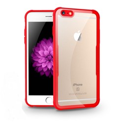 Apple iPhone 6 Kılıf Zore Craft Arka Kapak Kırmızı