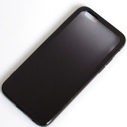 Apple iPhone 6 Kılıf Zore Estel Silikon Siyah