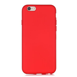 Apple iPhone 6 Kılıf Zore LSR Lansman Kapak Kırmızı