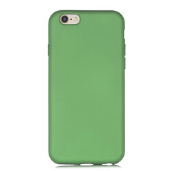 Apple iPhone 6 Kılıf Zore LSR Lansman Kapak Açık Yeşil