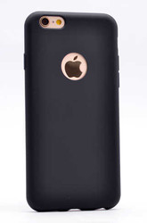 Apple iPhone 6 Kılıf Zore Premier Silikon Kapak Siyah
