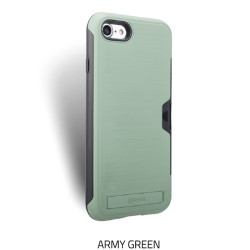 Apple iPhone 6 Kılıf Roar Awesome Hybrid Kapak Koyu Yeşil