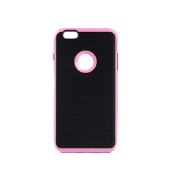Apple iPhone 6 Plus Case Zore İnfinity Motomo Cover Light Pink