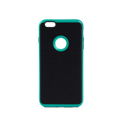 Apple iPhone 6 Plus Case Zore İnfinity Motomo Cover Turquoise
