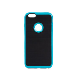 Apple iPhone 6 Plus Case Zore İnfinity Motomo Cover Blue