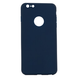Apple iPhone 6 Plus Case Zore Polo Silicon Cover Navy blue