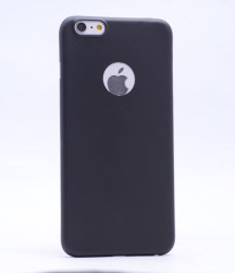 Apple iPhone 6 Plus Kılıf Zore 1.Kalite PP Silikon Siyah