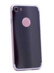 Apple iPhone 6 Plus Kılıf Zore 4D Silikon Siyah