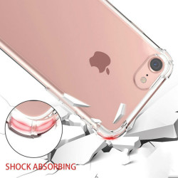 Apple iPhone 6 Plus Kılıf Zore Nitro Anti Shock Silikon Renksiz