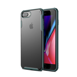 Apple iPhone 6 Plus Kılıf Zore Volks Kapak Koyu Yeşil