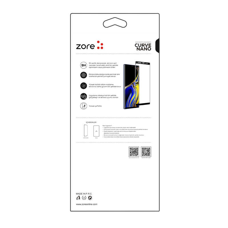 Apple iPhone 6 Zore 3D Short Curve Nano Ekran Koruyucu - 2