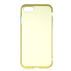 Apple iPhone 7 Case Zore Bistro Cover Yellow
