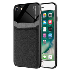 Apple iPhone 7 Case ​Zore Emiks Cover Black