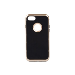 Apple iPhone 7 Case Zore İnfinity Motomo Cover Gold
