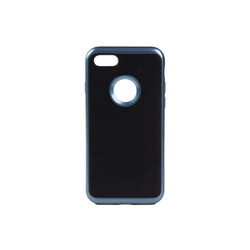 Apple iPhone 7 Case Zore İnfinity Motomo Cover Navy blue