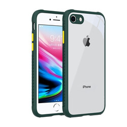 Apple iPhone 7 Case ​​Zore Kaff Cover Dark Green