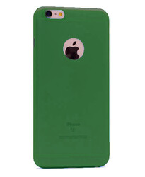 Apple iPhone 7 Kılıf Zore 1.Kalite PP Silikon Yeşil