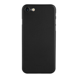 Apple iPhone 7 Kılıf Zore 1.Kalite PP Silikon Siyah