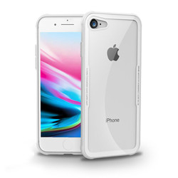 Apple iPhone 7 Kılıf Zore Craft Arka Kapak Beyaz