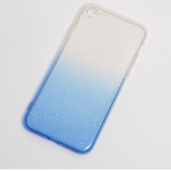 Apple iPhone 7 Kılıf Zore Fogy Silikon Mavi
