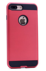 Apple iPhone 7 Kılıf Zore Kans Kapak Kırmızı
