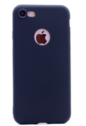 Apple iPhone 7 Kılıf Zore Premier Silikon Kapak Siyah