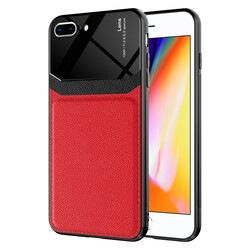Apple iPhone 7 Plus Case ​Zore Emiks Cover Red