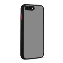 Apple iPhone 7 Plus Case Zore Hux Cover Black