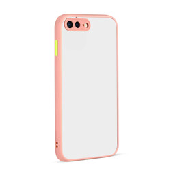 Apple iPhone 7 Plus Case Zore Hux Cover Pink
