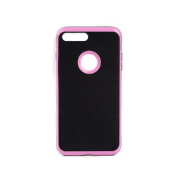 Apple iPhone 7 Plus Case Zore İnfinity Motomo Cover Light Pink