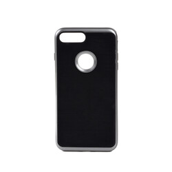 Apple iPhone 7 Plus Case Zore İnfinity Motomo Cover Smoked
