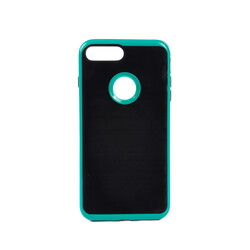 Apple iPhone 7 Plus Case Zore İnfinity Motomo Cover Turquoise