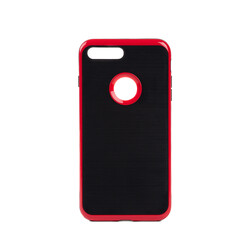 Apple iPhone 7 Plus Case Zore İnfinity Motomo Cover Red
