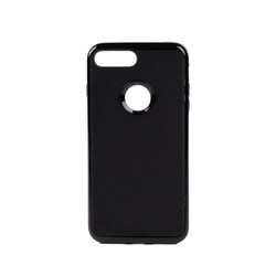 Apple iPhone 7 Plus Case Zore İnfinity Motomo Cover Black