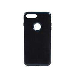 Apple iPhone 7 Plus Case Zore İnfinity Motomo Cover Navy blue