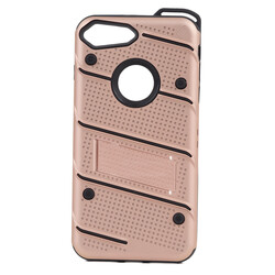 Apple iPhone 7 Plus Case Zore Iron Cover Rose Gold