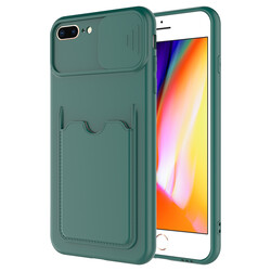 Apple iPhone 7 Plus Case ​Zore Kartix Cover Dark Green
