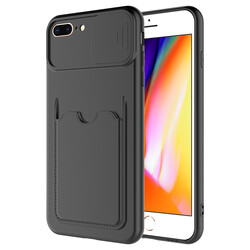 Apple iPhone 7 Plus Case ​Zore Kartix Cover Black
