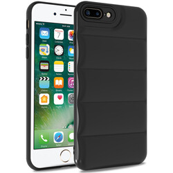 Apple iPhone 7 Plus Case Zore Kasis Cover Black