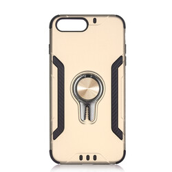 Apple iPhone 7 Plus Case Zore Koko Cover Gold