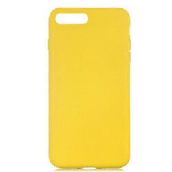 Apple iPhone 7 Plus Case Zore LSR Lansman Cover Yellow