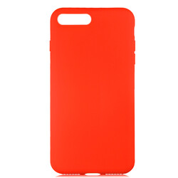 Apple iPhone 7 Plus Case Zore LSR Lansman Cover Orange